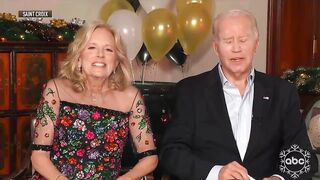 Joe Biden mocked for 'BRAINFREEZE' during video