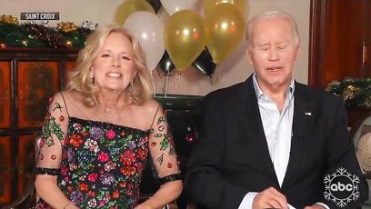 Joe Biden mocked for 'BRAINFREEZE' during video