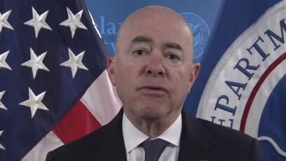 Alejandro Mayorkas finds out he's being impeached on LIVE TV