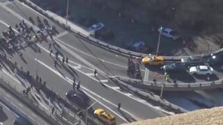 Protesters launch coordinated attack, shut down key areas