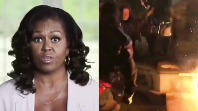 Michelle Obama takes heat after criticizing Donald Trump