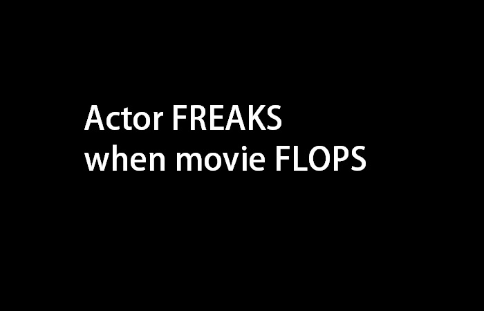 Actor freaks out when "woke" movie totally FLOPS