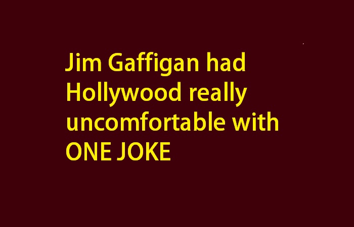 Jim Gaffigan may be uninvited to the Golden Globes after this joke