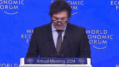 Javier Milei torches Socialism and WEF to their faces