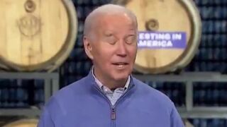 Biden struggles speaking coherently during speech at Brewery