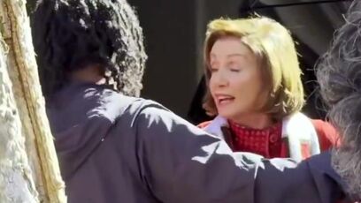 Pelosi makes racial comment during shouting match in her driveway