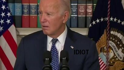 Biden claims he put America "back on its feet"