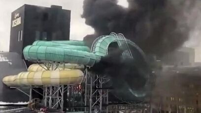 Water ride explodes in fireball, sparking evacuations