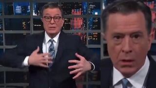 Stephen Colbert has 'TDS' malfunction during show