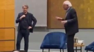 Bernie Sanders crawls out of socialist cave, gets dose of reality