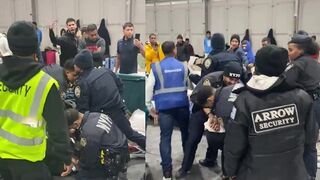 Migrants clash with NYPD at shelter