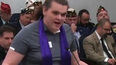 "It's Ma'am": Rep. Overdorf says "SIR" and gets corrected in person