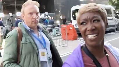 "You're a f-cking idiot": Guy asked Joy Reid if she stole Trump's haircut