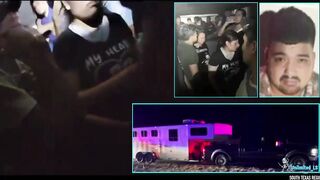 "Be careful, they are aggressive": Trooper finds 27 illegals in a horse trailer