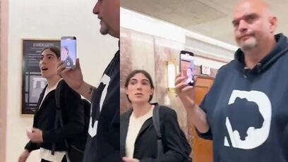 Fetterman ditches reporter in funny video