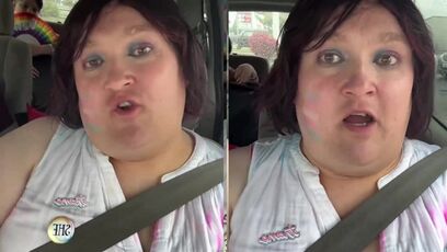 Everyone looks miserable in the trans van