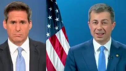 'Mayor Pete' makes statement against American flag