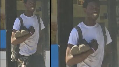 Dad takes to streets, IDs thug who robbed son of $8