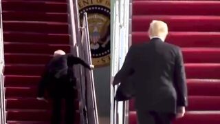 Trump mocks Biden with 'Dueling Stairs Video'