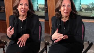 Kamala Harris trying to explain a recipe