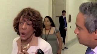 Maxine Waters speaks on Biden
