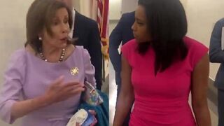 "Am I speaking English to you?" - Nancy Pelosi