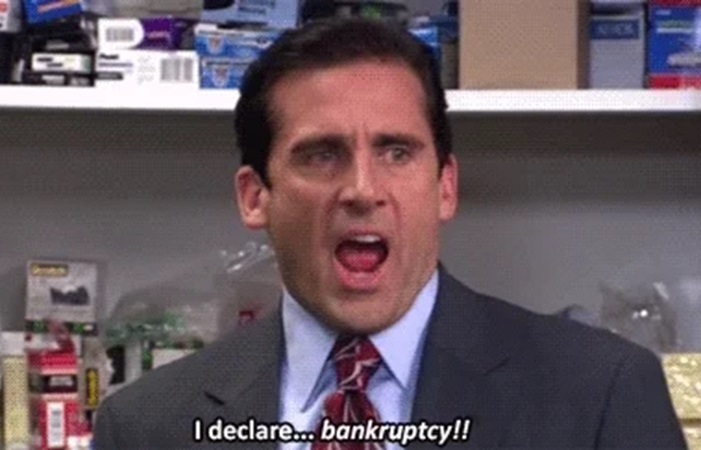 'Historic Surge' of bankruptcy sweeps America