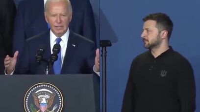 Biden introduced Zelensky as "President Putin"