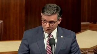 Mike Johnson torches 198 Democrats, may have laid groundwork for treason