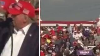 Shots fired at Trump rally