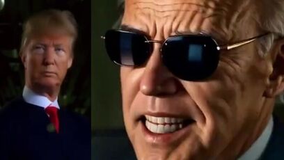 Meme video shows Donald Trump as NEO from The Matrix