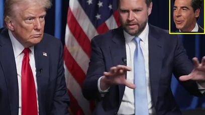 Jesse Watters interviews Donald Trump and JD Vance