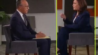 Lester Holt put Kamala Harris in her place