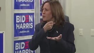 Imagine 4 years of Word Salads from Kamala Harris