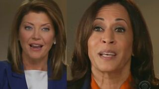 Website rating Kamala as "most liberal" senator deletes page about it