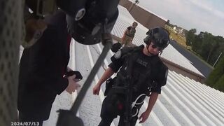 Bodycam video from Butler rally rooftop sheds new light