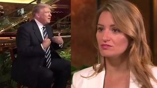 "It's none of your business" - Trump tells reporter