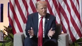 "I didn't know she was... " - Trump makes statement about Kamala