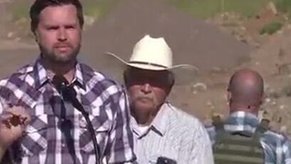 JD Vance visits southern border, torches Kamala Harris