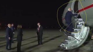 Did Joe Biden get on the wrong plane?