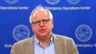 Tim Walz responded slowly to George Floyd BLM riots