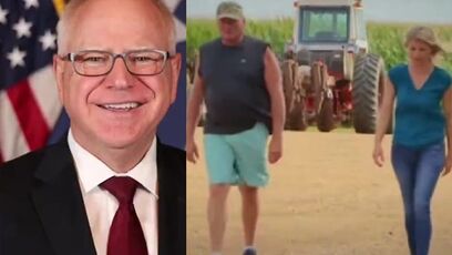 "Coward" Tim Walz retired from military before deployment