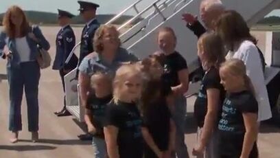 Walz avoids reporters asking about allegations