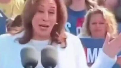 Kamala mocked for using similar speech in different towns