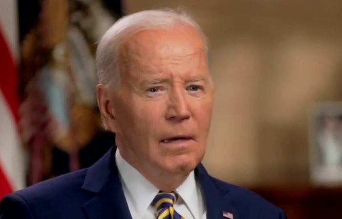 Biden implies he was pushed out