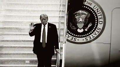 Donald Trump returns, shares video