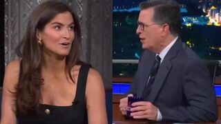 Audience LAUGHED when Colbert said CNN reports "the news as it is"