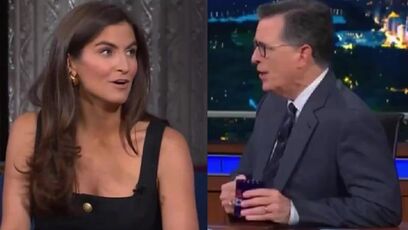 Audience LAUGHED when Colbert said CNN reports "the news as it is"