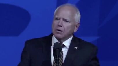 Tim Walz appears angry that people called him out