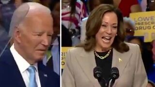 "Is she Drunk?" - video of Joe and Kamala sparks debate